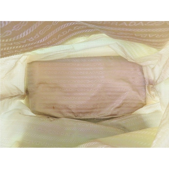 Prada Light Blue and Cream Backpack - Picture 9 of 14